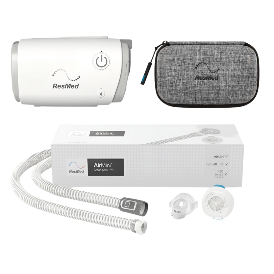 ResMed AirMini F20 Freedom Kit (AirMini, F20 Setup Pack & Travel Case)