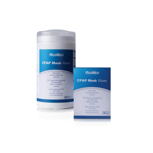 ResMed Wipes Tub (62 wipes)